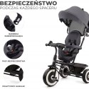 ROWEREK TRÓJKOŁOWY Aston Kinderkraft Szary