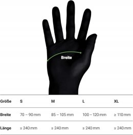 Rękawiczki Jednorazowe Nitrylowe Kemes XL