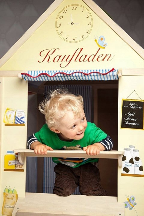 Roba Domek do zabawy sklep / poczta Duży XL 94x82x128cm