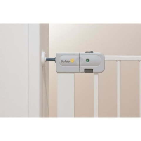 Barierka na drzwi, schody Safety 1ST rozporowa biel 73-80 cm