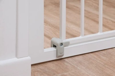 Barierka na drzwi, schody Safety 1ST rozporowa biel 73-80 cm