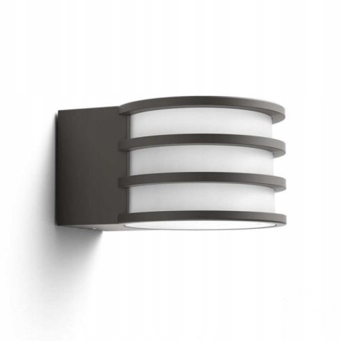 Kinkiet zewnętrzny ogrodowy Lucca grafitowy IP44 E27 Philips Hue