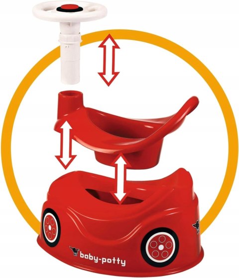 Nocnik z kierownicą Big Baby Potty