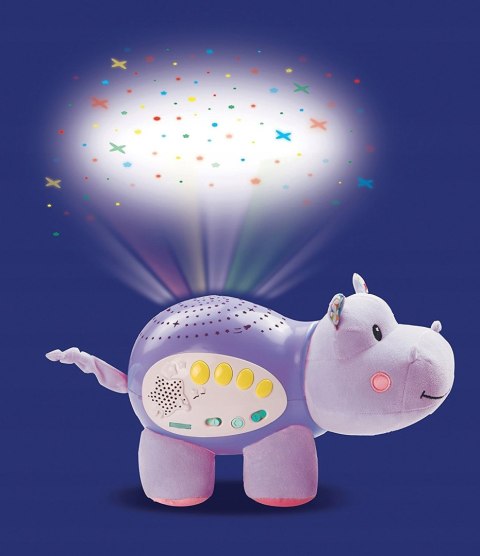 VTECH Uroczy Hipcio Projektor Lampka nocna język francuski
