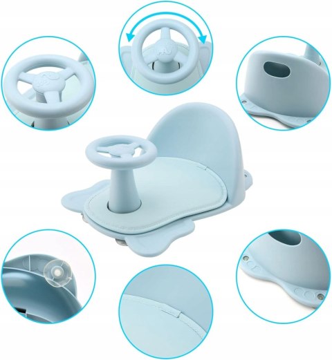 Antypoślizgowe Siedzisko do kąpieli iFCOW