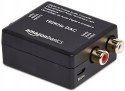 Konwerter DAC Cyfrowy Analogowy AmazonBasics