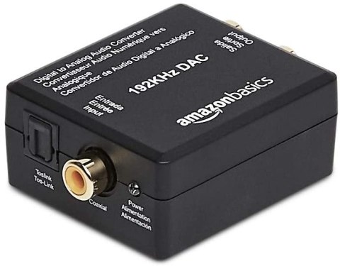 Konwerter DAC Cyfrowy Analogowy AmazonBasics
