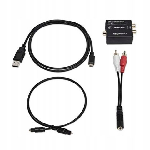 Konwerter DAC Cyfrowy Analogowy AmazonBasics