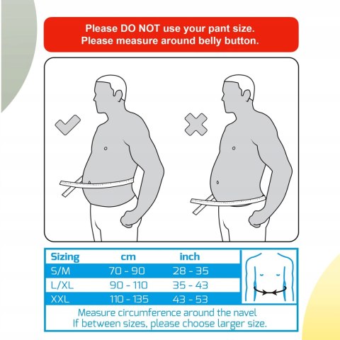 Orteza krzyżowa Xiangyu B603 rozmiar S/M