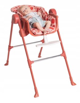 REGULOWANE KRZESEŁKO DO KARMIENIA DZIECI DO 15KG ESSENTIAL CZERWONE CHICCO