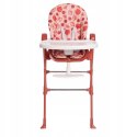 REGULOWANE KRZESEŁKO DO KARMIENIA DZIECI DO 15KG ESSENTIAL CZERWONE CHICCO