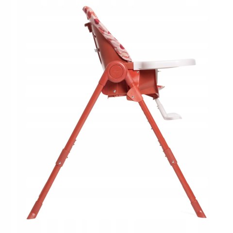 REGULOWANE KRZESEŁKO DO KARMIENIA DZIECI DO 15KG ESSENTIAL CZERWONE CHICCO