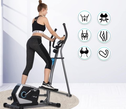 Trenażer eliptyczny magnetyczny ISE SY-9801 120 kg