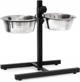 Zestaw 2 misek na regulowanym stojaku 2x 1,55l