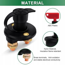 Bolatus wyłącznik do akumulatora samochodowego 12 V / 24 V