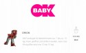 Fotelik rowerowy przedni Okbaby ORION niebieski