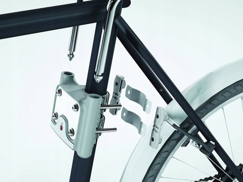 Fotelik rowerowy tylny Okbaby OKB-10-722-SR-NEW szary