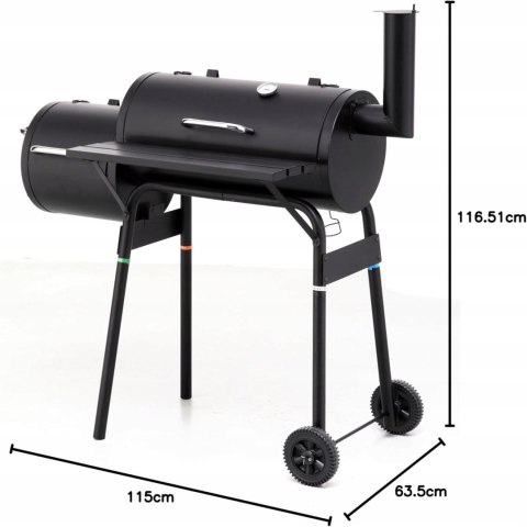Grill Węglowy Tepro Wichita Smocker