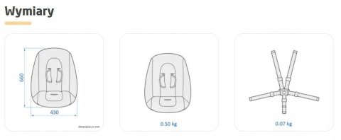 Maxi-Cosi Nesta Zestaw do Krzesełka Nesta wkładka