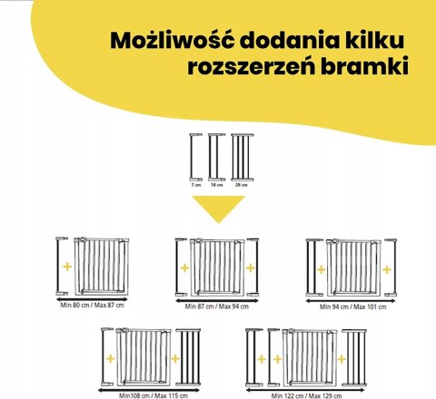 Safety 1st rozszerzenie 7 cm do Easy Close Deco