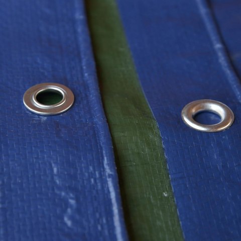 Tenax Plandeka okryciowa z oczkami, 3,00 x 5 m, zielono-niebieska, 90 g/m²