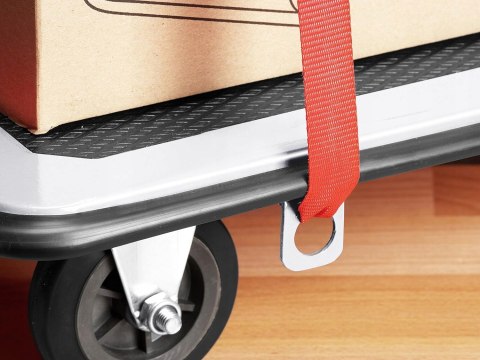 Wózek platformowy składany z hamulcem maks. 150 kg