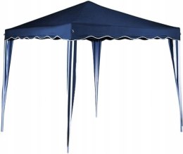 BAKAJI Ischia Pawilon 3x3m, składany wodoszczelny metalowa rama niebieski