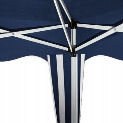 BAKAJI Ischia Pawilon 3x3m, składany wodoszczelny metalowa rama niebieski