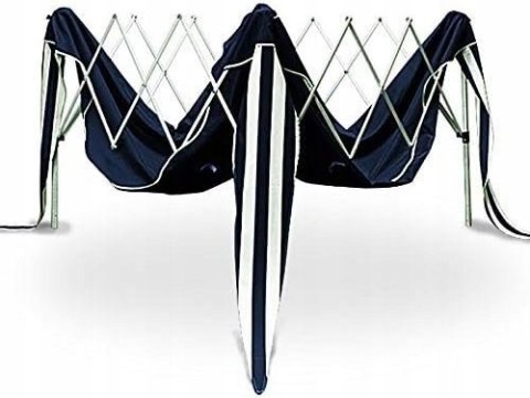 BAKAJI Ischia Pawilon 3x3m, składany wodoszczelny metalowa rama niebieski