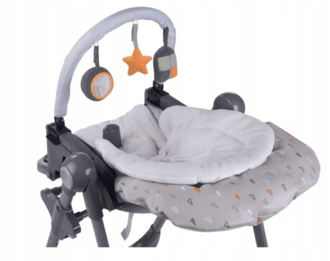 Bebeconfort Kiwi krzesełko do karmienia 3w1 Warm Gray