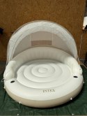 Dmuchana wyspa z daszkiem dmuchany materac 199x150cm INTEX 58292