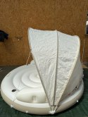 Dmuchana wyspa z daszkiem dmuchany materac 199x150cm INTEX 58292
