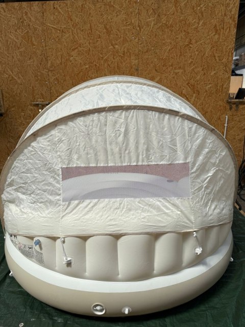 Dmuchana wyspa z daszkiem dmuchany materac 199x150cm INTEX 58292