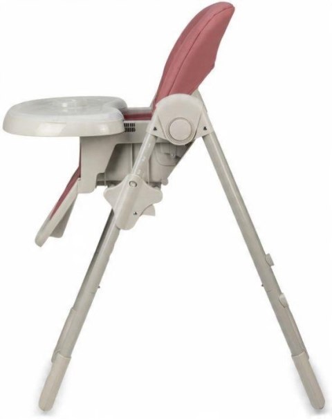 Krzesło do karmienia MoMi GOJO różowe składane regulowane