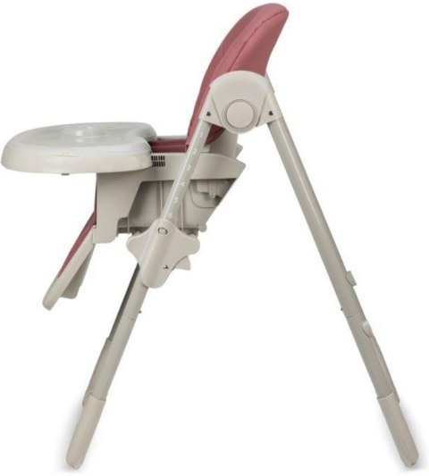 Krzesło do karmienia MoMi GOJO różowe składane regulowane