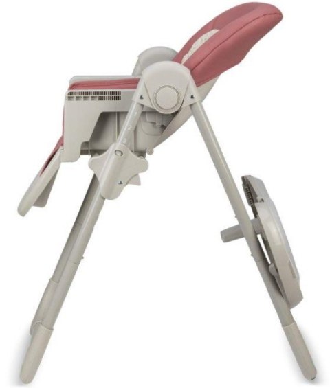 Krzesło do karmienia MoMi GOJO różowe składane regulowane