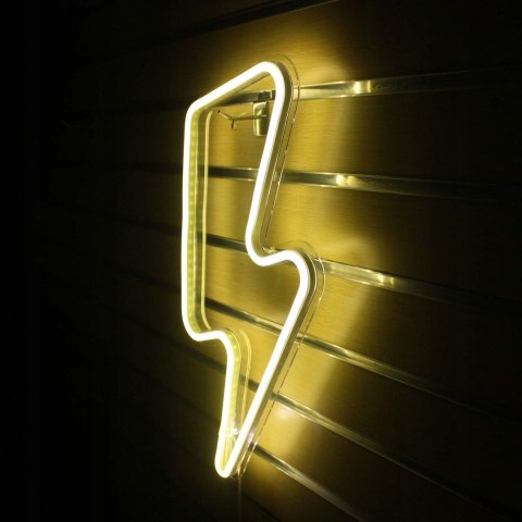 Lampka neon błyskawica