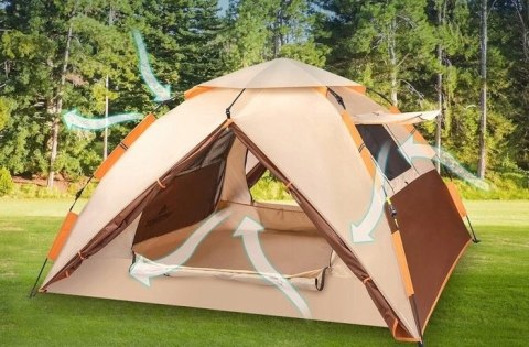 Namiot Kempingowy BETENST dla 4 Osób Wodoodporny