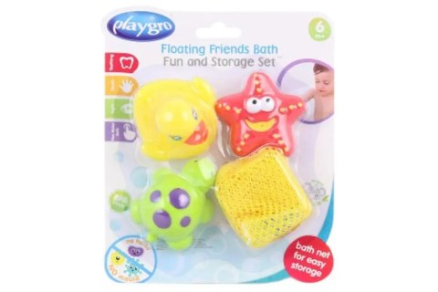 Playgro Zabawki do kąpieli z siatką
