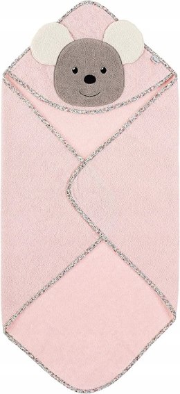 Ręcznik kąpielowy z kapturem 80x80 cm Sterntaler