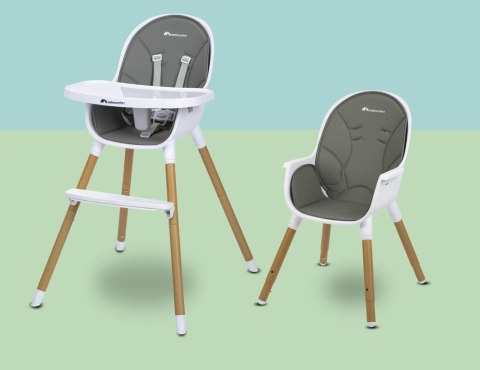Krzesełko do karmienia Bebeconfort Avista grey