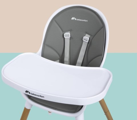 Krzesełko do karmienia Bebeconfort Avista grey