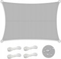 Markiza przeciwsłoneczna 2 x 3 m, żagiel wodoodporny