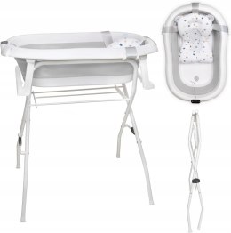 Moovkee. Wanna dla niemowląt ze stojakiem 80 cm składana termometr