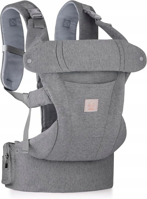 Nosidełko GAGAKU dla niemowląt 0-12 m szary