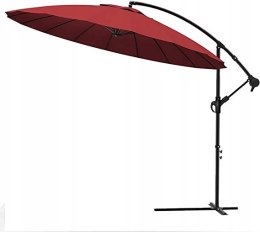 Parasol Klasyczny Vounot Czerwony 300 cm