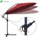 Parasol Klasyczny Vounot Czerwony 300 cm