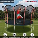 Trampolina z siatką Ultrasport 244 cm FT 8 (244-252 cm)