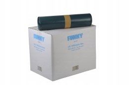 Worki na śmieci 120 l z folii LDPE 700 x 1100 mm 200 szt. niebieski