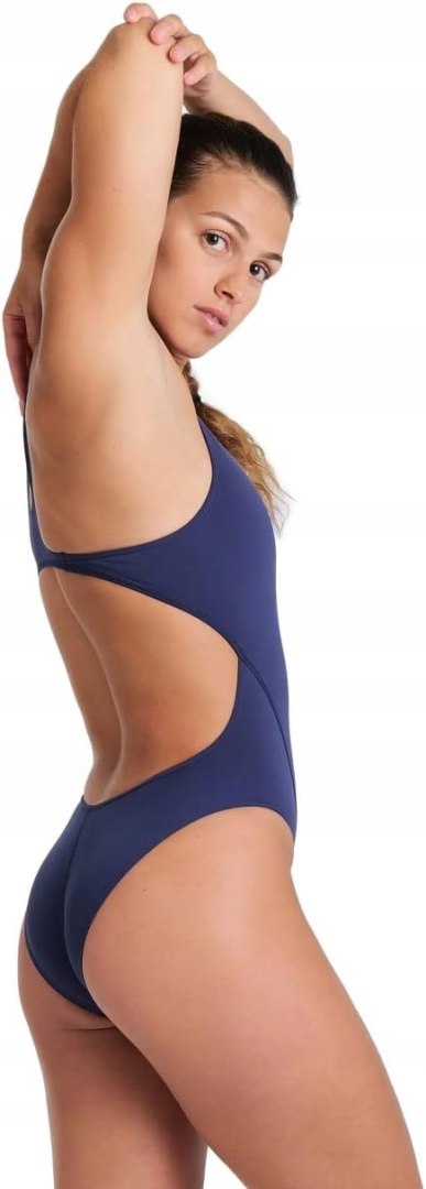 Arena strój kąpielowy jednoczęściowy niebieski rozmiar 32